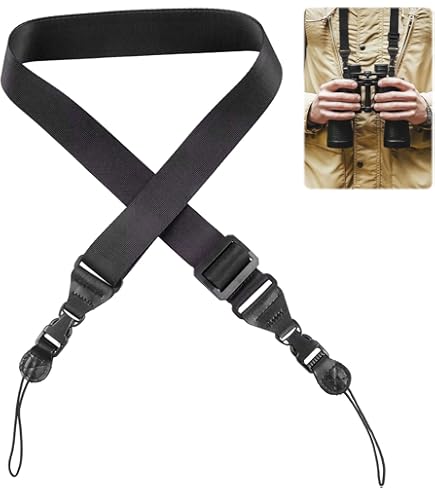Replacement Binocular Strap Genuine Leather Handmade Universal Harness For Adults Hunting And Bird Watching, Coffee - View #10
