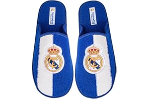 MARPEN SLIPPERS, Real Madrid CF Official Season 24/25 House Slippers for Men or Women, Light Winter