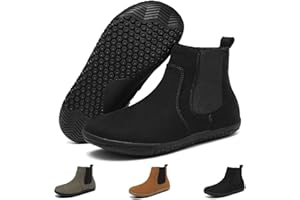 Wizshoe Botines Planos Chelsas Mujer Botas