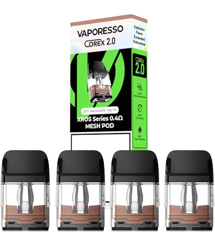 elf bar vape uk Vaporesso XROS PRO Pods 0.4 Ohms - 3ml - (4pcs) - Corex 2.0 - Cápsulas  depósito recargable desechable con resistencia para XROS PRO/XROS 4 | No  compatible con XROS - XROS 2 - XROS 3 main image 0