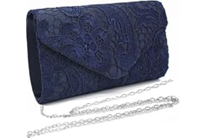 Fililogor Pochette Donna, Borsa Elegante Borsa di Sera Pochette da sera del ballo del partito Pochette da donna per Matrimonio Party Sposa