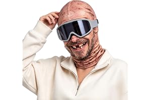 Rolig skidmask, 3D-tryckt ansiktsmask 3D Digital Print Neck Damask Rolig | Snowboard Party Face Masque för vuxna Män Kvinnor Entusiaster Motorcykelåkning Snösport Snowboardåkning