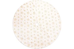 PUERHUACI Pie de Arbol de Navidad,Faldon Arbol Navidad 78cm,Tapete Arvore de Natal para Árbol de Navideño Decoración