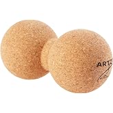 ARTZT vitality Mantar Ball Duo | Ger&ccedil;ek Mantardan &Ccedil;ift Bağ doku Topu | S&uuml;rd&uuml;r&uuml;lebilir Masaj Topu Portekiz'de &Uuml;retilmiştir | E