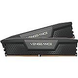 CORSAIR VENGEANCE DDR5 RAM 32GB (2x16GB) 6000MHz CL36 Intel XMP Compatibile iCUE Memoria per Computer - Nero (CMK32GX5M2B6000