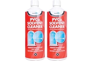 BUILDWARE 2x Bondit PVCU Solvent-Based Cleaner for uPVC frame 1L
