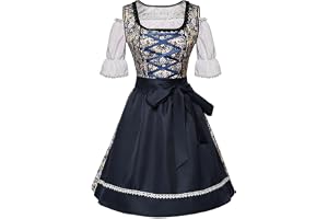 Générique Oktoberfestdräkter, kvinnor, dirndl-klänning, traditionell oktoberfest, karneval, karnevalsdräkt