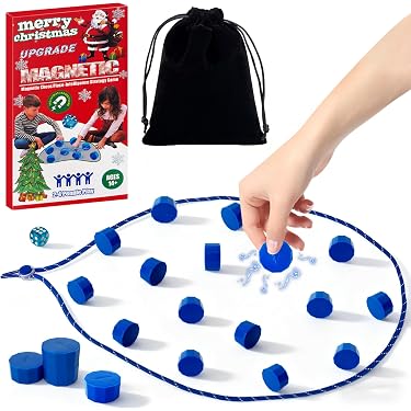 Jeu D'échecs Magnétique Portable – 30 Pièces Avec Effet Aimant, Idéal Pour Voyages, Famille Et Entraînement Cérébral