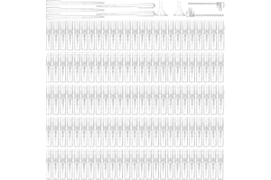 SENENQU Lot de 109 Mini Flacons Vaporisateurs en Plastique Transparent 2ML Echantillon Parfum Vide Spray, Flacons Vaporisateurs Vides de Voyage Transparents Portable Flacons Atomiseurs