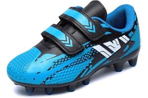 VRPKee Fussballschuhe Jungen Mädchen Fußballschuhe Kinder Fussball Trainingsschuhe Turnschuhe Indoor Outdoor für Unisex 28-37
