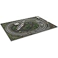 Hornby TrakMat R8217 Model Railway OO Gauge Track Mat, Model Train Accessories for Adding Scenery, Dioramas, Woodland, Buildings and More, Model Making Kits - Large Paper 1800 x1200mm Base
