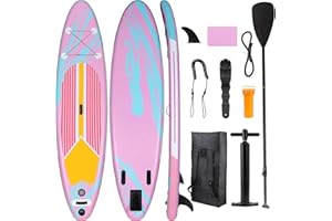 TLSUNNY Paddle Gonflable Adulte - Stand Up Paddling Sup 305 x 76 x 15 cm | 2 Personnes Planches de Stand Up avec Grande Stabilité Résistance | Padel Planche | Accessoires de Qualité | 200 kg