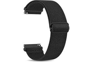 Vancle Pasek do zegarka 22 mm, 20 mm, 18 mm, dla mężczyzn i kobiet, regulowany, nylonowy, zapasowy pasek do smartwatcha 22 mm