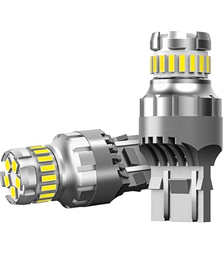 Kit 2 Lampadine LED Sycreek 7440 Canbus - 4000LM 30W Per Retromarcia E Freno, 6500K Bianco - Foto 11
