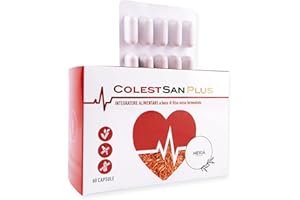 Mekià ® RISO ROSSO FERMENTATO e Coenzima Q10 Elimina colesterolo, Acido Folico e flavonoidi Monacoline Melograno. Mantiene sotto Controllo i Trigliceridi Integratore Colesterolo