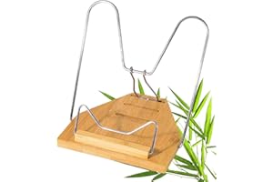 ‎WEDO WEDO Bambus-Leseständer – verstellbarer Buchhalter für Bücher, Tablets & Dokumente – 3-fach Winkel einstellbar, nachhaltig & kompakt