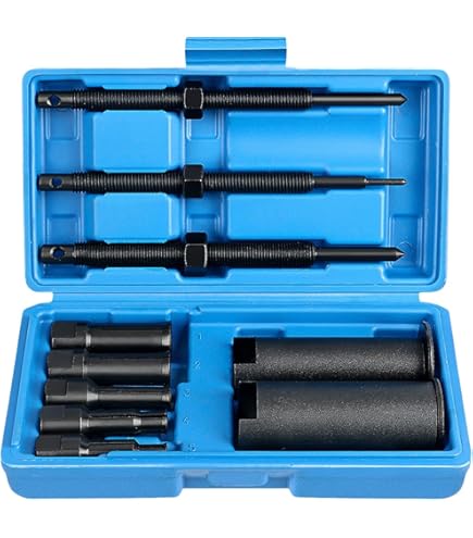 STEEIRO 9-23 mm lagertrekkerset, kogellagertrekker, motorfiets wiellagertrekker, fiets-binnenlagertrekker met 5 maten open klem 9 mm / 11 mm / 14 mm / 19 mm / 23 mm