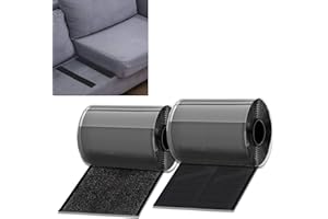 KAEGREEL Feltro Adesivo per Evitare che i Cuscini del Divano Scivolino, Robusto Nastro Adesivo Magnetico per Divano con Superfici lisce 11cm x 2m