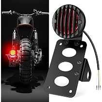 New Black Rear Fender Mudguard For Harley Sportster Bobber Chopper Cafe Racer 19