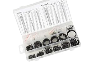 KASTOR Zestaw 300 pierścieni Seegera