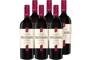 ‎FREIXENET Freixenet Mederaño Tinto Spanischer Rotwein (6 x 0,75 l) Spanish Red Wine, Wein, halbtrocken mit Aromen von Kirsche und Heidelbeere, zu kräftigen Speisen und würzigem Gemüse