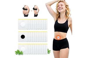 PFLAROSA Abnehmpflaster für schnelles Abnehmen – 50 Slim Patches zur Fettverbrennung am Bauch – Hautfreundliche Gewichtsverlust Aufkleber gegen Cellulite