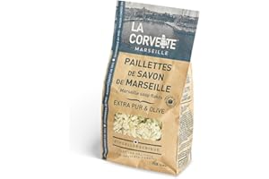 La Corvette - Escamas de Jabón de Marsella - Mezcla EXTRA PUR y OLIVA - 750g
