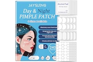 DONGCILL Große Akne Patches,pickel patch (4 Größen, 420 patches),Pimple Patches,Akne-Patch für Gesicht und Körper,für ganzes Gesicht, Stirn, Kinn, Nase, Körper, Rücken.