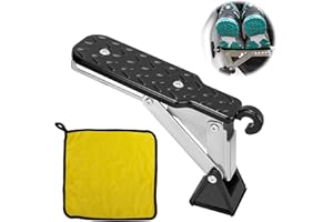 CARSEATTY Auto Türstufe, Türstufe Auto Klappbar mit 7 Eintsellbaren Winkeln, Universal Car Pedal, Einfacher Zugang zum Dach,Unentbehrliches Zubehör für Meisten Autos, SUVs, LKWs