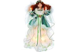 KURT S. ADLER Kurt Adler UL flammig 30,5 cm Irischer Engel Treetop