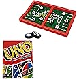 PariBee String Game Football Basketball | UNO Cards | Table Board Game | Fastest Fingers First Fast Sling Puck Board Game for Kids & Adults | UNO with Customizable Wild Cards