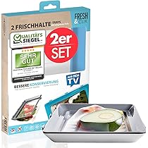 Novaliv Frischhaltedosen Set - 3x Stapelbare Boxen Mit 1x Deckel Für Kühlschrank