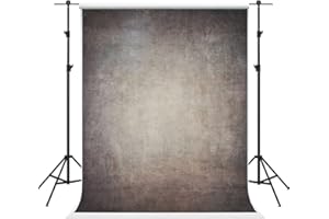 Kate 8×8ft(2.5×2.5m) Sfondo Grigio Ritratto Fotografia Astratto Scuro Sfondo Microfibra Tessuto Retrò Sfondo Fotografico per Fotografo