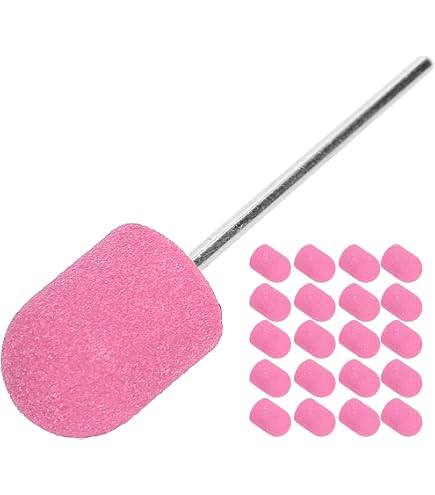 10 Capuchons De Ponçage Pour Ongles – Dimensions 13 X 19 Mm – Pour Polissage Manucure/pédicure – Compatibles Perceuses Et Ponceuses