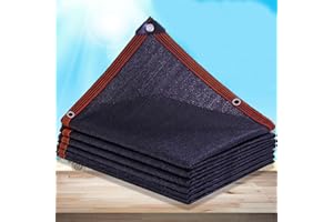 SDLLG Sonnensegel mit Ösen Schattiernetz Schattennetz mit 50% Schattierwirkung UV-Schutznetz 1x2M Gartennetz 15 Farben Pass zu Ihrem Garten Sonnenschutzgewebe Windschutz Sichtschutz Zaun