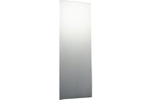 W WATERSTONE MIRRORS & FRAMES Waterstone ® Plain Frameless Glass Mirror No Fittings Included (120 x 45cm Rectangle)