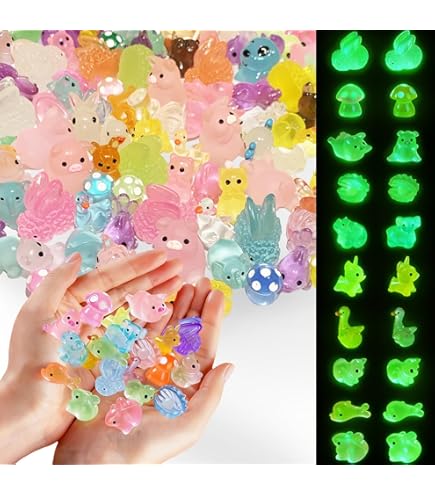 110 Stück Mini Resin Tiere Schattige Rosa Flamingo Eendjes Miniatuurfiguren voor Verstoppen Kleine Dierfiguren Accessoires Bulk voor Topper Tuin Poppenhuis Landschap Aquarium Decoratie DIY Knutselen