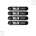 Pickleball Lead Tape | Pre-Weighted 3gram Each | Pack of 4 | Black VAJR Brand | Precisely Customize Your Paddle Weight | Raise Your Game by customizing Paddle Weight.
