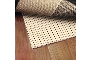 Greenfields 160 x 230cm Rug Anti Slip Rug Mat Liner Gripper Underlay for Hard Floors, Rug Grip Under Rug Pad, Non-Slip Underlay PVC foam material For Keeping Rugs And Mats in Place (1)