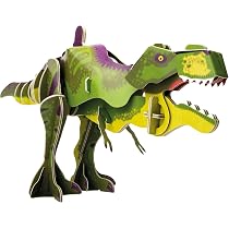 Bausatz "Beweglicher Mosasaurus" – 44-teiliges Set Zum Selbstbauen Mit Beweglichem Kiefer & Flossen – Öko-Karton Für Kinder Ab 8