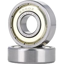 Roulements à Billes 6203-2RS 17x40x12mm – Double Joint Caoutchouc – Pour Roues Voiture, Vélo, Skate – Lot De 4