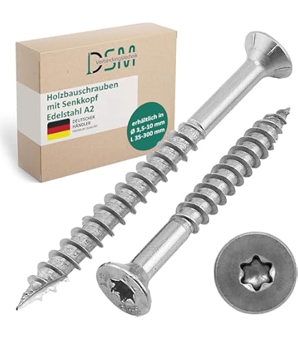 SPAX Universele Schroef RVS A2 VK 4x40mm Deeldraad T-STAR Plus T20 200st