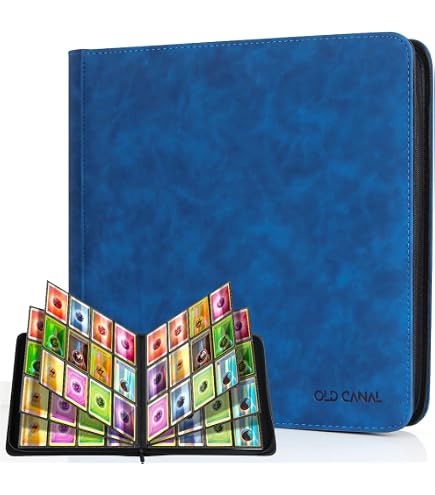 Classeur à Cartes MewVeer Avec Fermeture éclair – 960 Cartes, 40 Pages Doubles, Protection Anti-humidité, Pour TCG, MTG, YGO Et Cartes Sportives