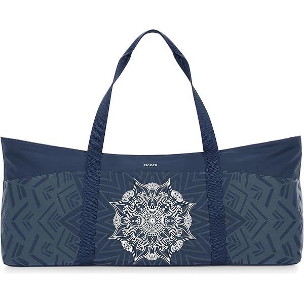Sac Pour Tapis De Yoga – Tissu Oxford Imperméable, Double Fermeture éclair, Sangle Réglable, 72 Ou 82 Cm