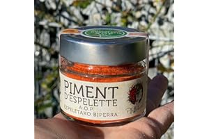 ‎PFEFFERBRAUT 40 g Piment d'Espelette AOP Original in Glass – Fruity Chilli