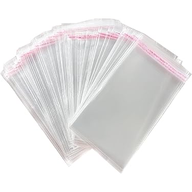 Sacchetti Di Cellophane, 100 Pezzi, Trasparenti In Cellophane Per - Foto 4
