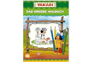 Yakari: Das große Malbuch: Großformatige Malvorlagen für Kinder ab 3 Jahren