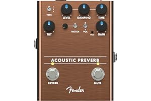 Fender® »ACOUSTIC PREVERB« Pédale d'effet pour Guitare Acoustique