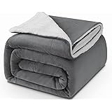 KANKAEU Mantas Gruesas 160x200cm, 550GSM, Mantas Calientes y Cómodas, Manta Polar Súper Suaves, para Sofá, Mantas Sherpa, Reg