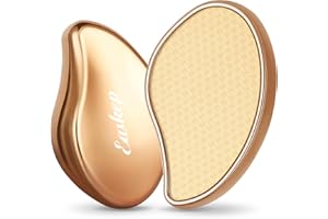 Easkep 2in1 Nano Glas Hornhautentferner - Hochwirksame Hornhautfeile - Professionelle Pediküre für Füsse, Hornhaut Entfernung für Nass&Trocken, komfortable Entfernung von Hornhaut (Roségold)